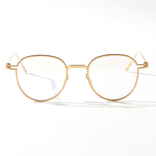 Vogue Round Full-Rim Eyeglasses