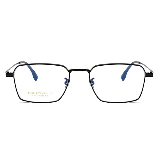 Draft Square Full-Rim Eyeglasses