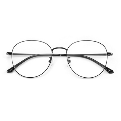 Marlowe Round Full-Rim Eyeglasses