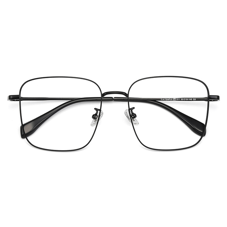 Luna Square Full-Rim Eyeglasses