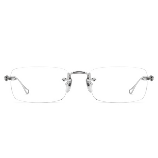 Woodrow Rectangle Rimless Eyeglasses