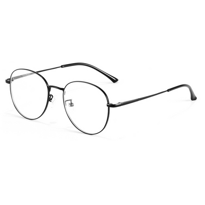 Marlowe Round Full-Rim Eyeglasses