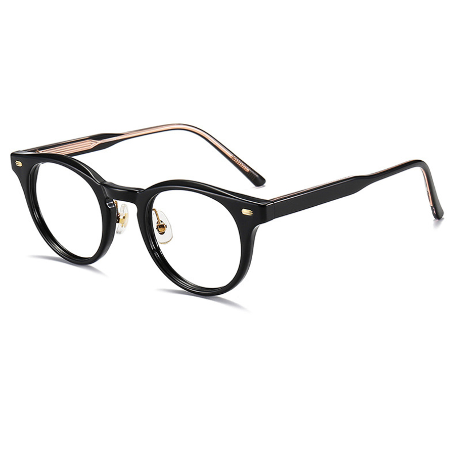 Echo Round Full-Rim Eyeglasses