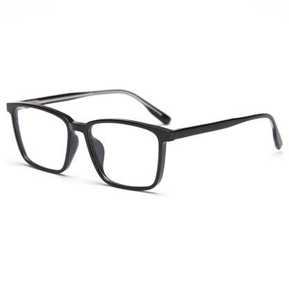 Scale Rectangle Full-Rim Eyeglasses