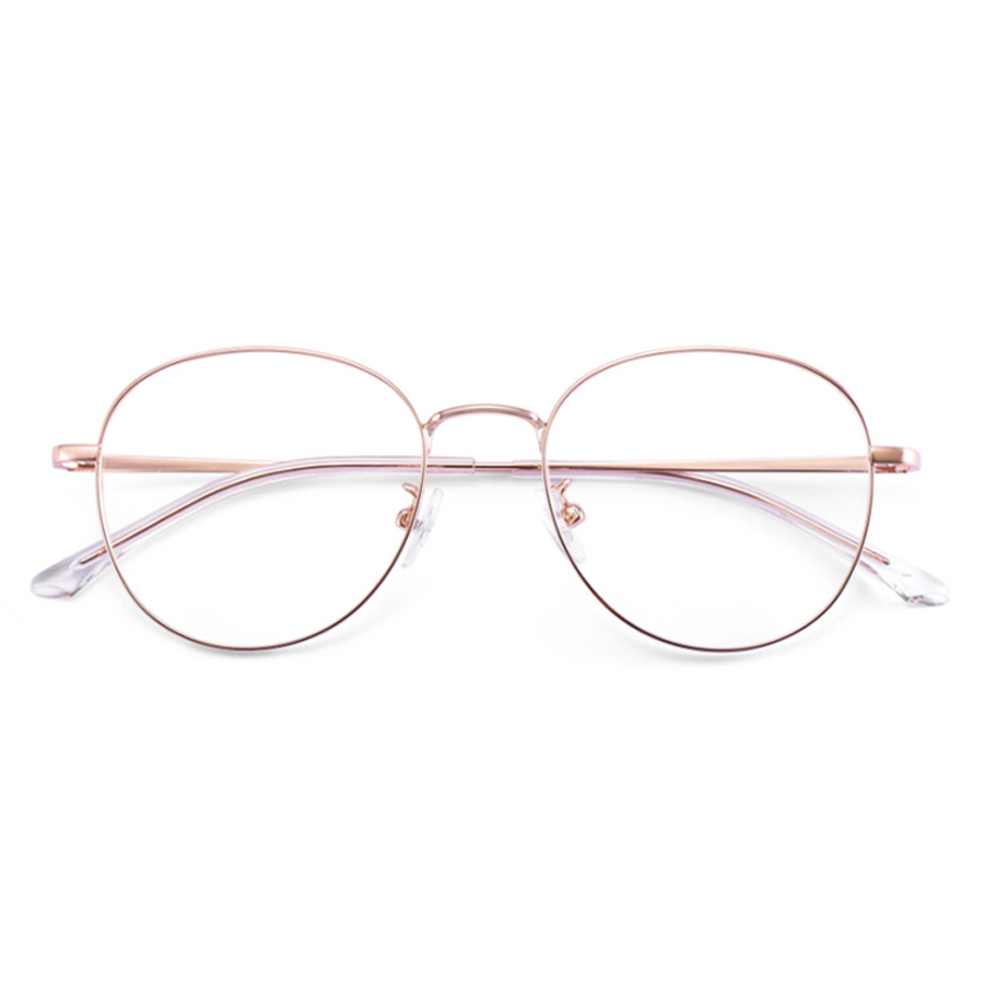 Marlowe Round Full-Rim Eyeglasses