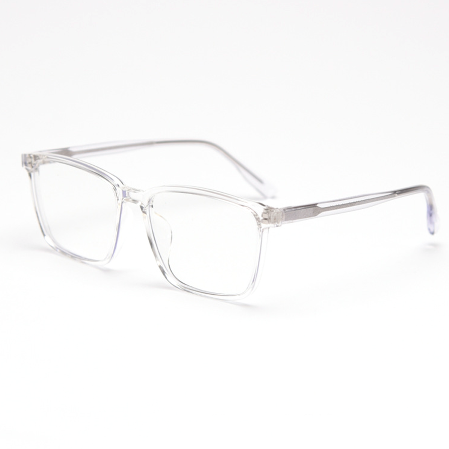 Scale Rectangle Full-Rim Eyeglasses