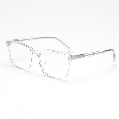 Scale Rectangle Full-Rim Eyeglasses