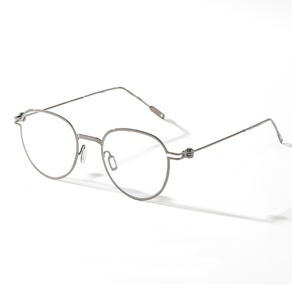 Vogue Round Full-Rim Eyeglasses