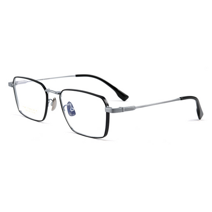 Draft Square Full-Rim Eyeglasses