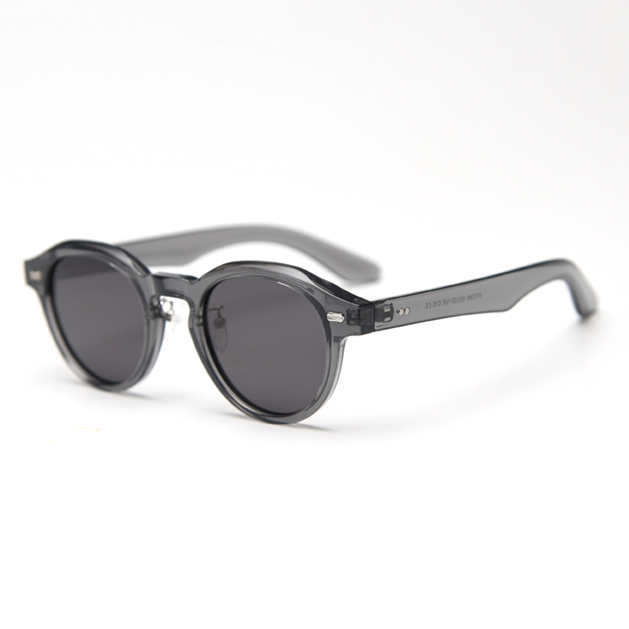 Aura Round Full-Rim Polarized Sunglasses