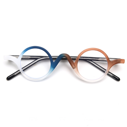 Frost Round Full-Rim Eyeglasses