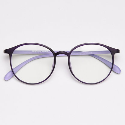 Cooper Round Full-Rim Eyeglasses