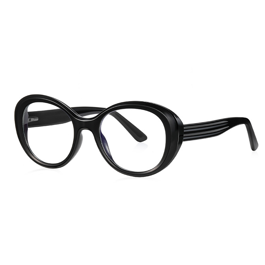 Sebastian Round Full-Rim Eyeglasses