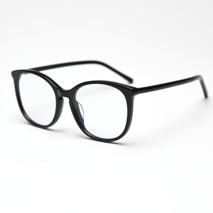 Zenith Round Full-Rim Eyeglasses