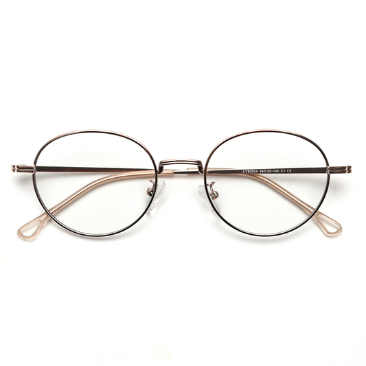 Amore Round Full-Rim Eyeglasses