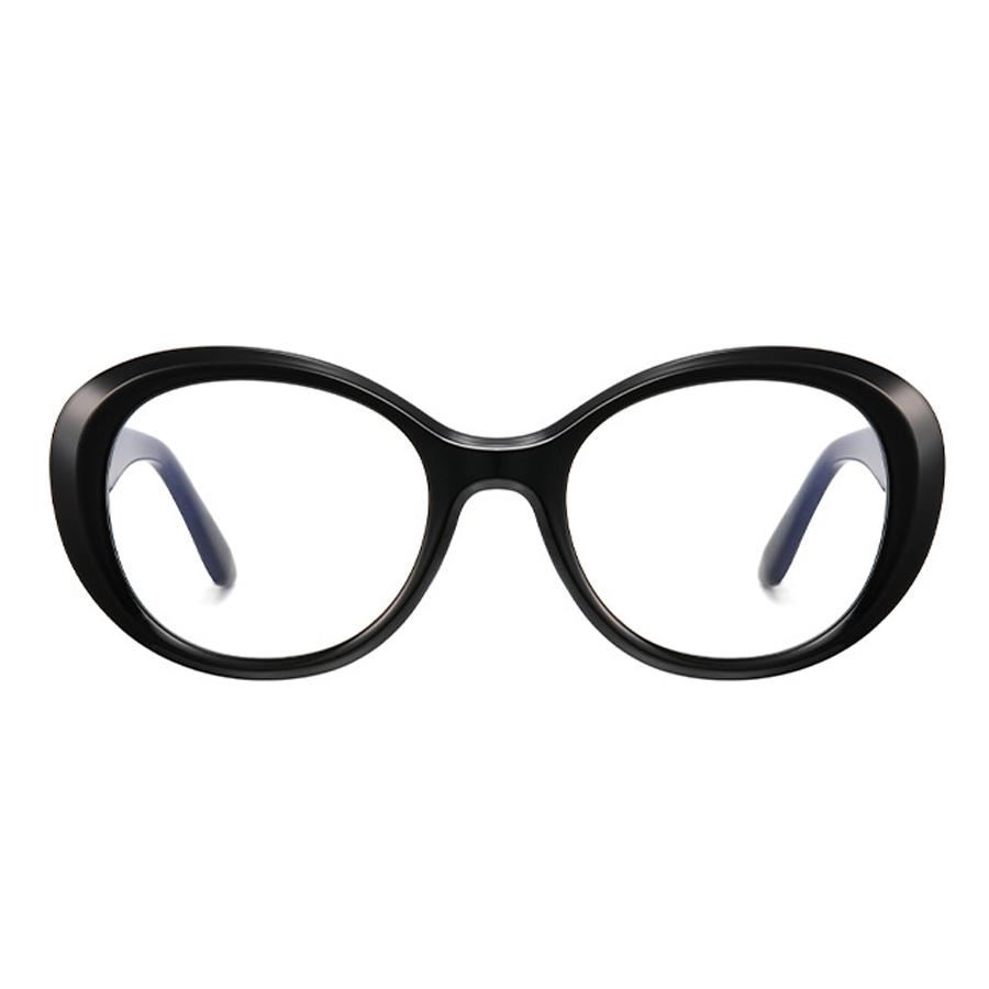 Sebastian Round Full-Rim Eyeglasses