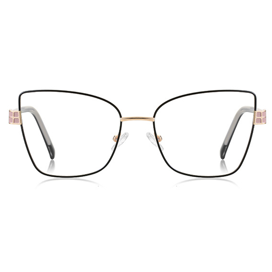 Glint Geometric Full-Rim Eyeglasses