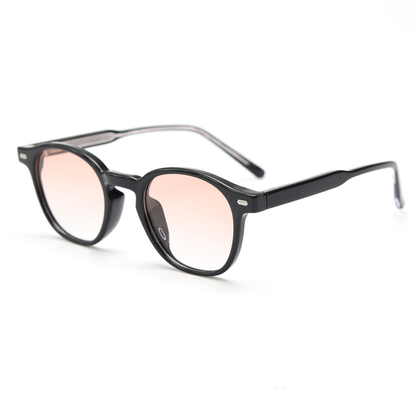 Keira Round Full-Rim Polarized Sunglasses