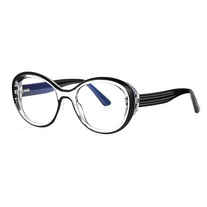 Sebastian Round Full-Rim Eyeglasses