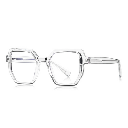 Vortex Geometric Full-Rim Eyeglasses