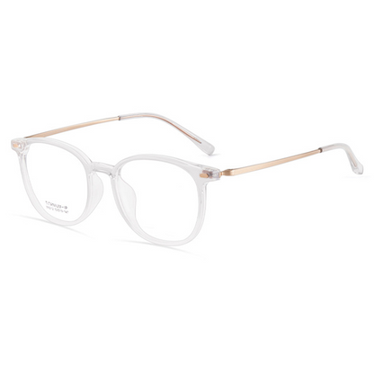 Blaze Round Full-Rim Eyeglasses