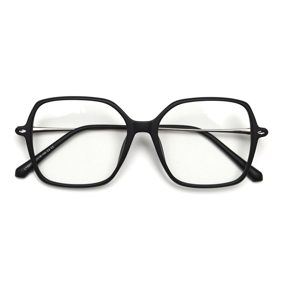 Hepburn Geometric Full-Rim Eyeglasses