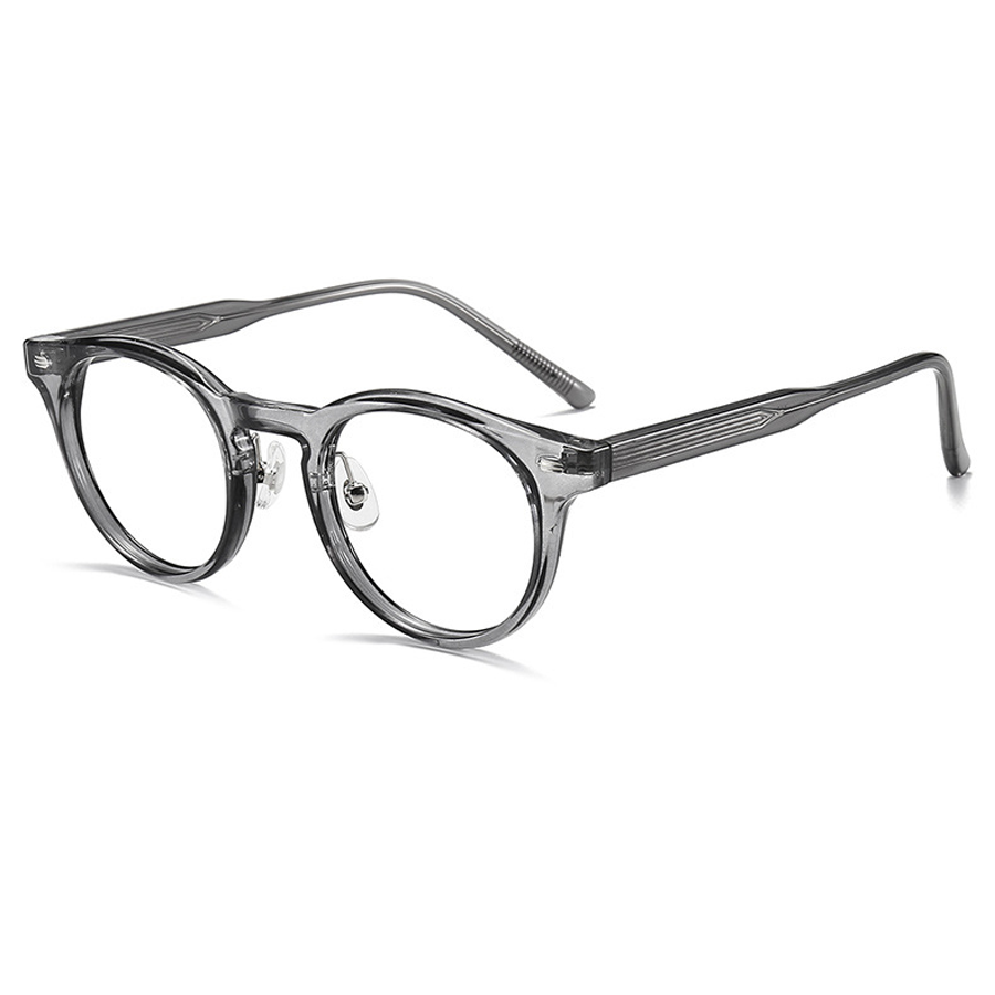 Echo Round Full-Rim Eyeglasses