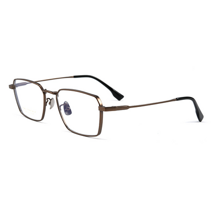 Draft Square Full-Rim Eyeglasses