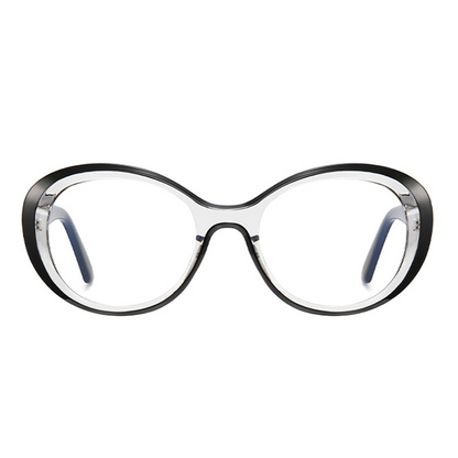 Sebastian Round Full-Rim Eyeglasses