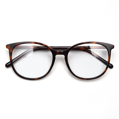 Zenith Round Full-Rim Eyeglasses