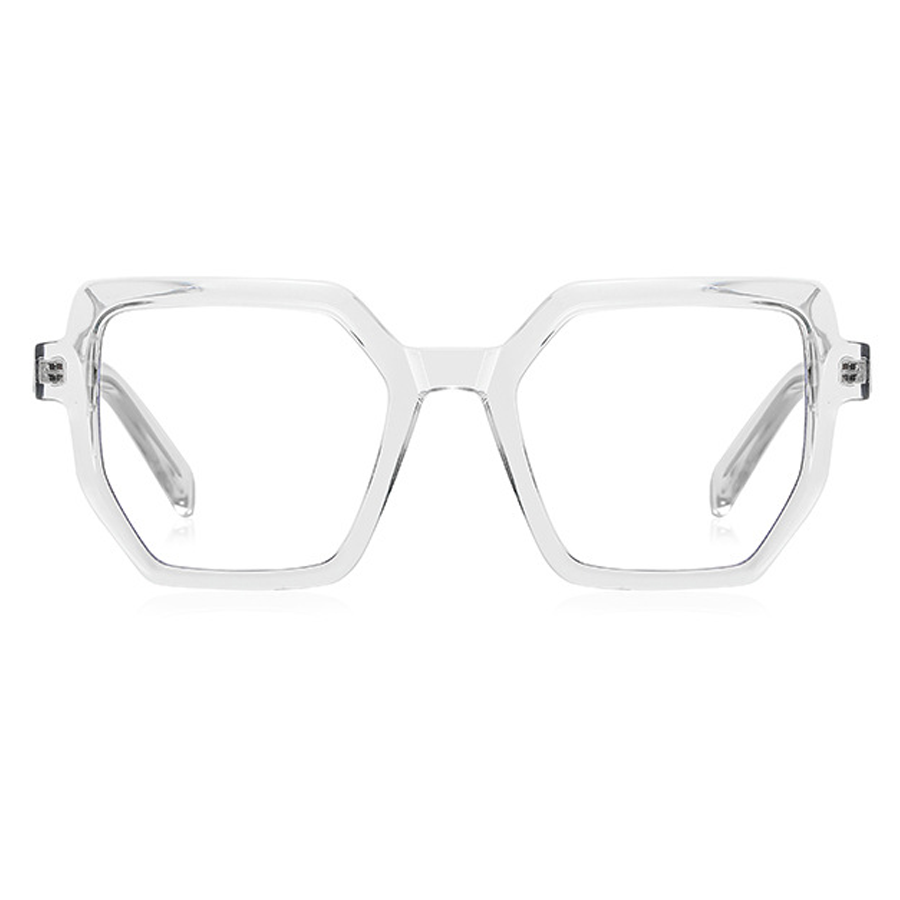 Vortex Geometric Full-Rim Eyeglasses