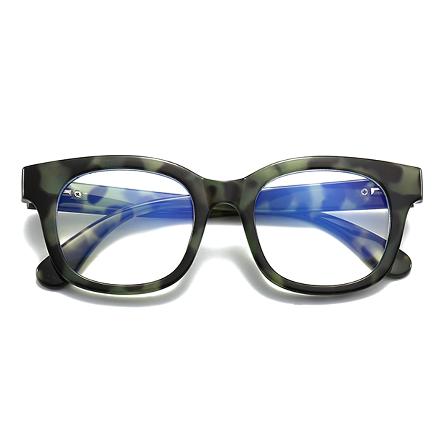 Pinnacle Square Full-Rim Eyeglasses