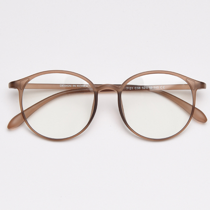 Cooper Round Full-Rim Eyeglasses