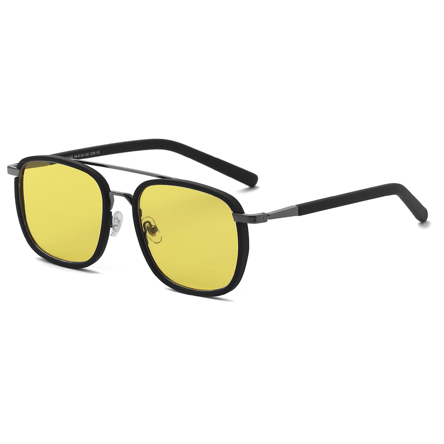 Movement Aviator Full-Rim Polarized Sunglasses