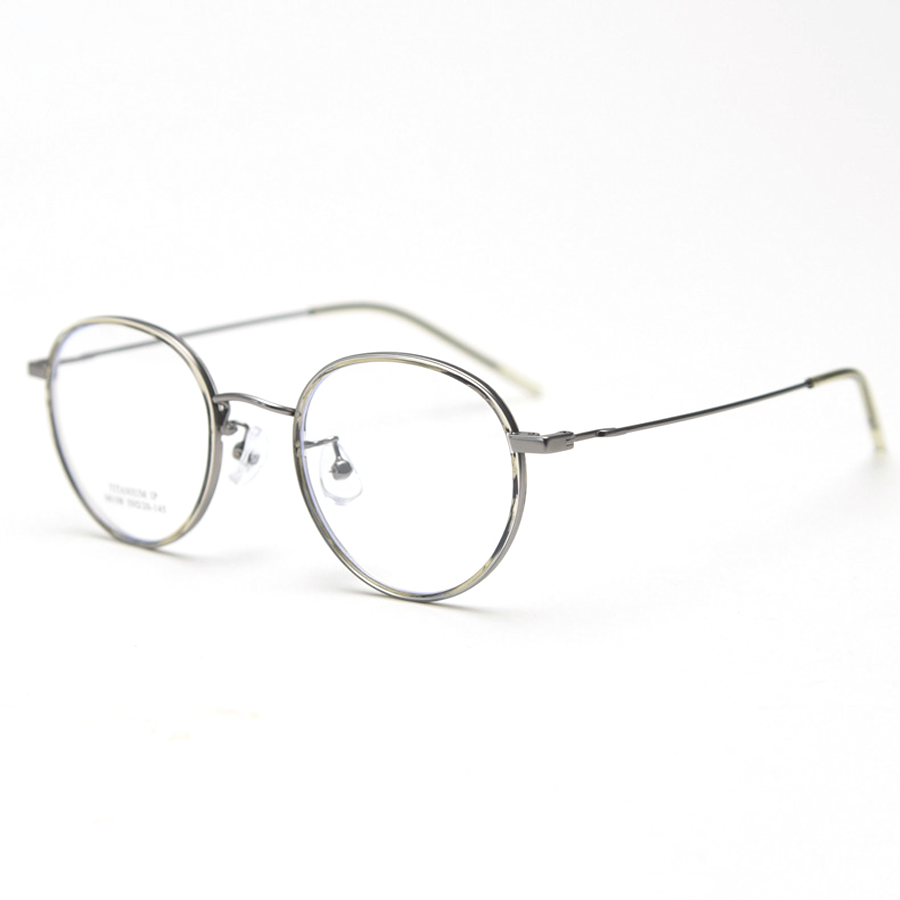 Zephyr Round Full-Rim Eyeglasses