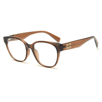 Aesthetic Horn Full-Rim Eyeglasses