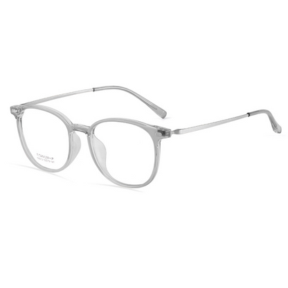 Blaze Round Full-Rim Eyeglasses