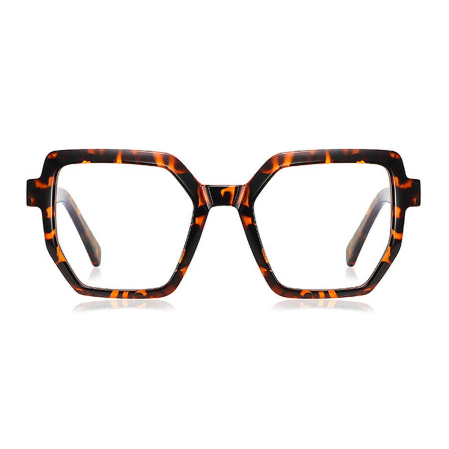 Vortex Geometric Full-Rim Eyeglasses