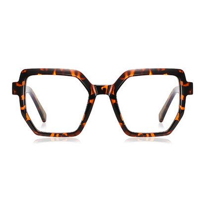 Vortex Geometric Full-Rim Eyeglasses