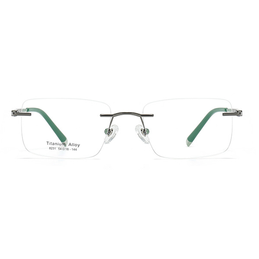 Rogue Rectangle Rimless Eyeglasses