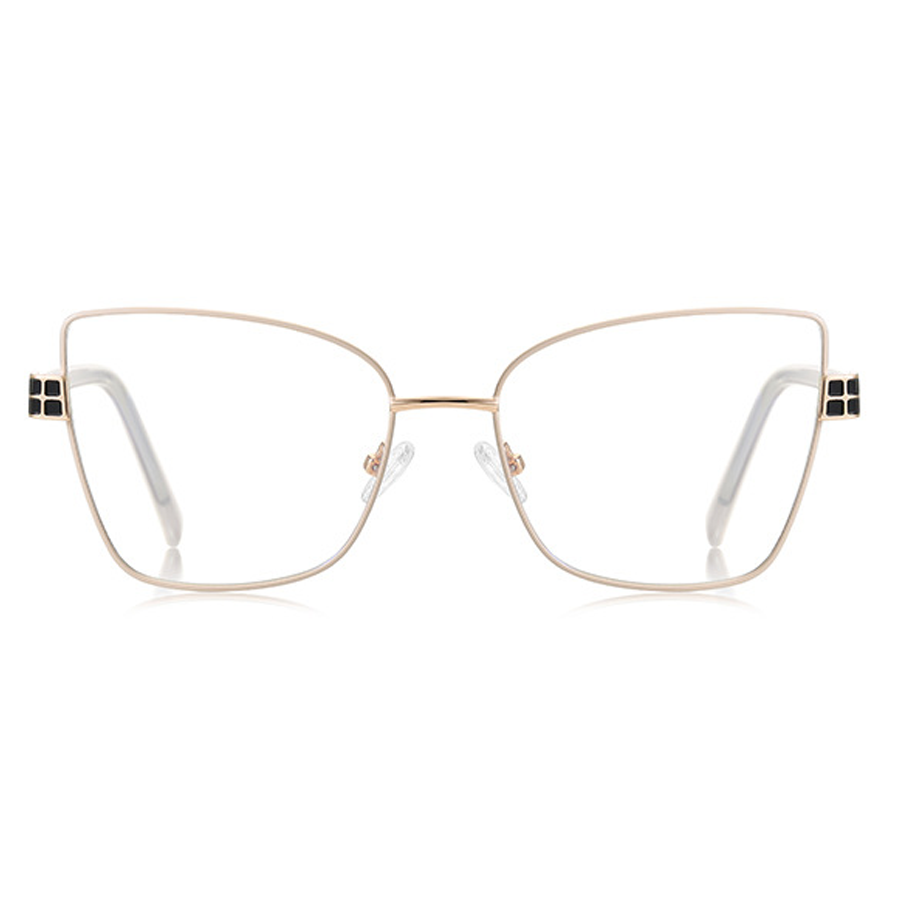 Glint Geometric Full-Rim Eyeglasses