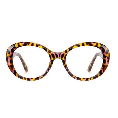 Sebastian Round Full-Rim Eyeglasses