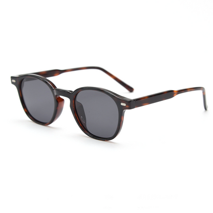 Keira Round Full-Rim Polarized Sunglasses