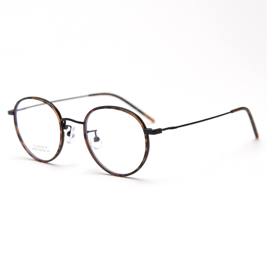 Zephyr Round Full-Rim Eyeglasses