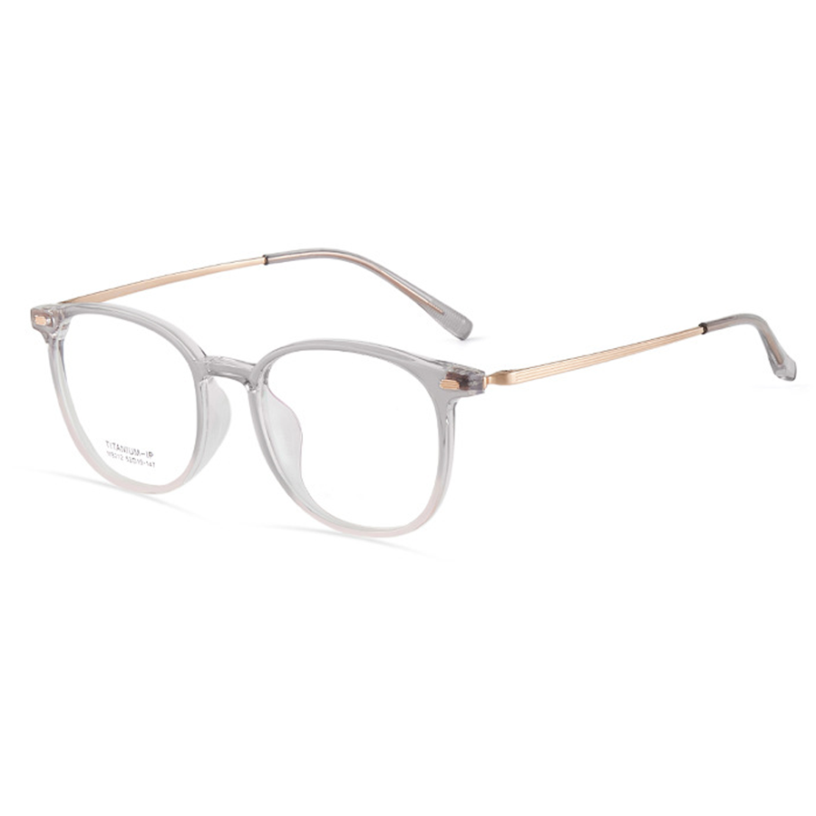 Blaze Round Full-Rim Eyeglasses