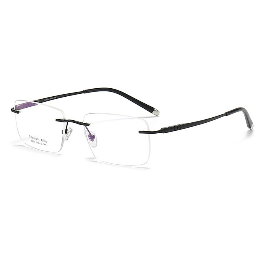 Rogue Rectangle Rimless Eyeglasses