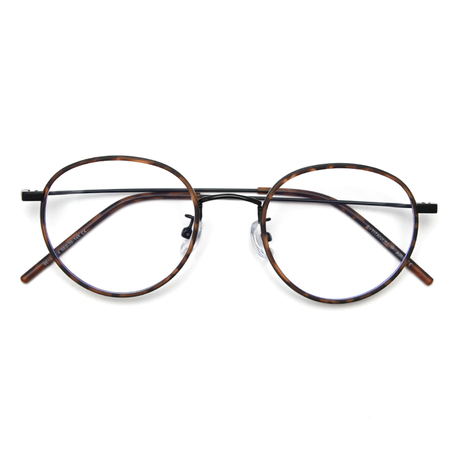 Zephyr Round Full-Rim Eyeglasses