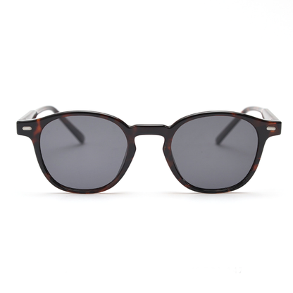 Keira Round Full-Rim Polarized Sunglasses