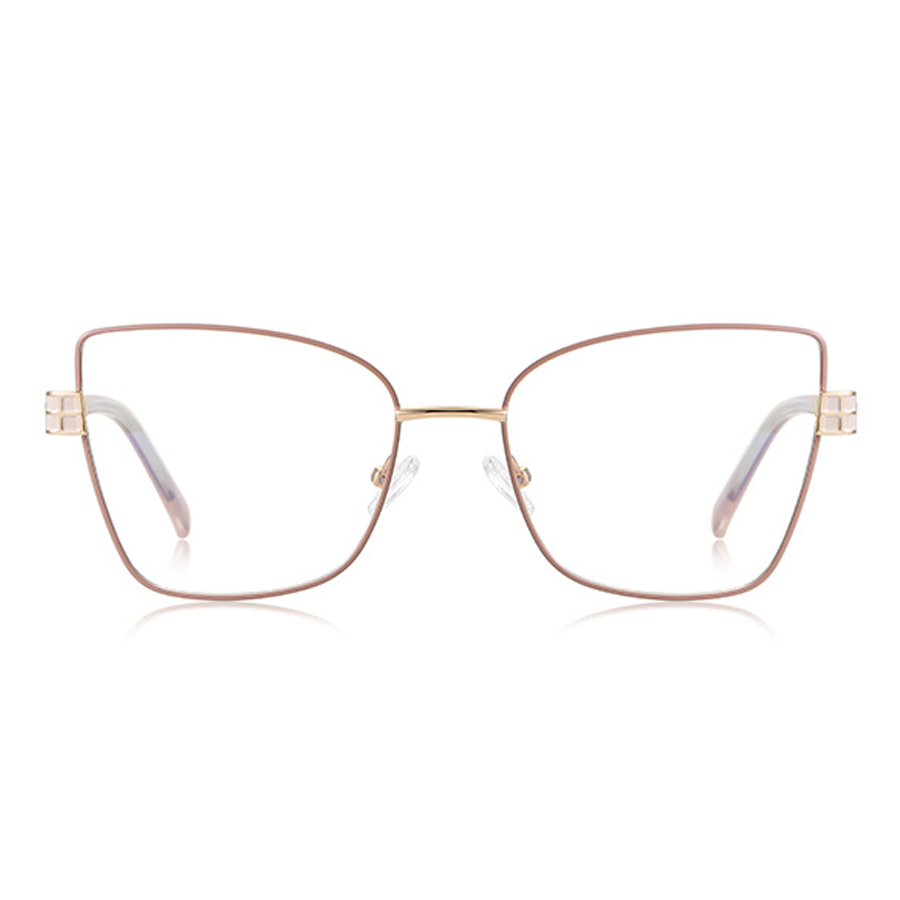 Glint Geometric Full-Rim Eyeglasses