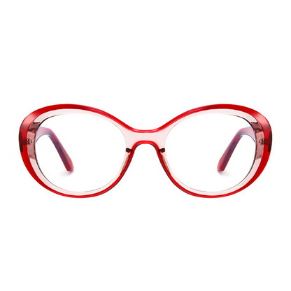 Sebastian Round Full-Rim Eyeglasses